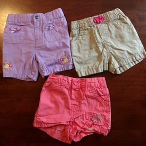 Baby girl summer shorts